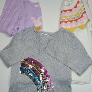 3 Gently Loved Sweaters